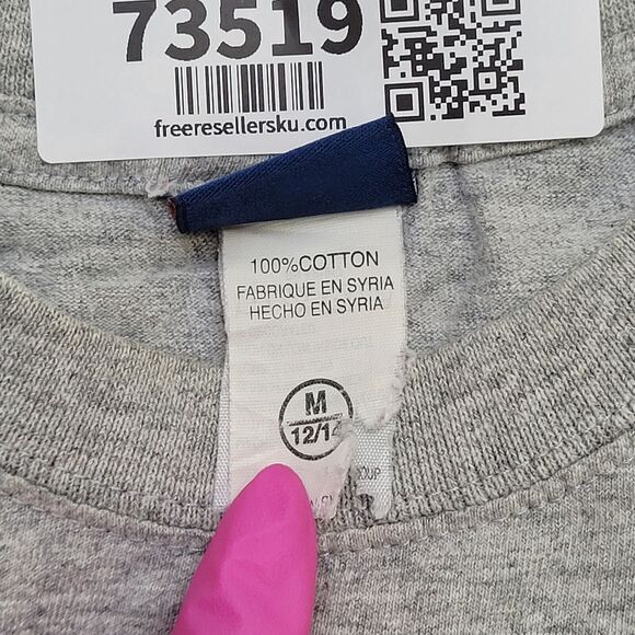 DICKIES Shirt Womens XS 17x22 Gray Spellout - Picture 8 of 13